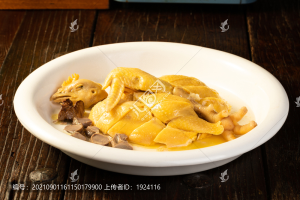 原味蒸土雞