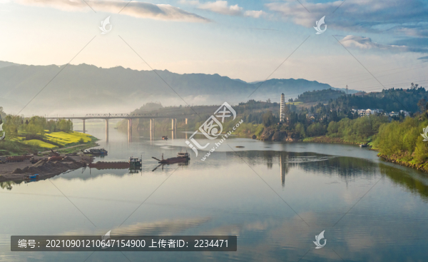 渠江風(fēng)光