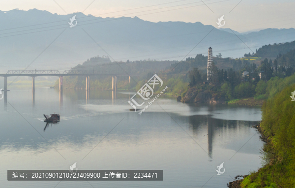 渠江風(fēng)光
