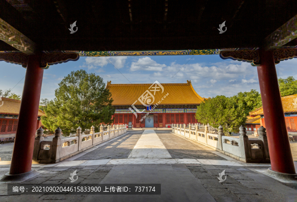北京故宮兩翼建筑武英殿
