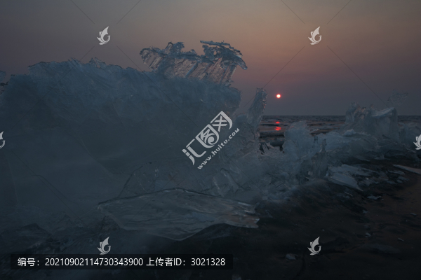 冬季興凱湖