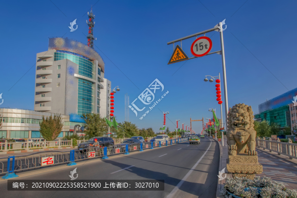 克拉瑪依市街景