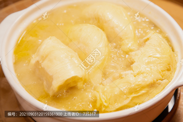 榴蓮煲雞