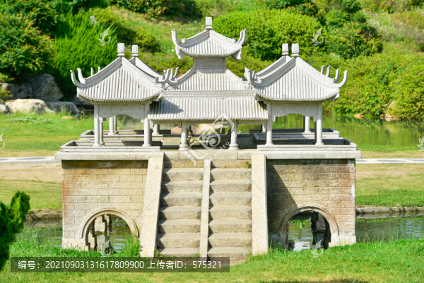 揚州瘦西湖五亭橋