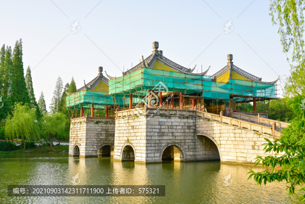 揚(yáng)州瘦西湖五亭橋