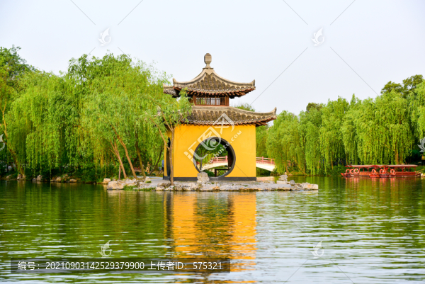 揚(yáng)州瘦西湖釣魚(yú)臺(tái)