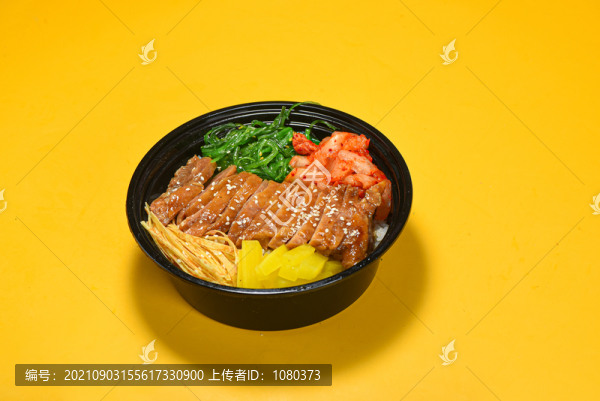 照燒腿排飯