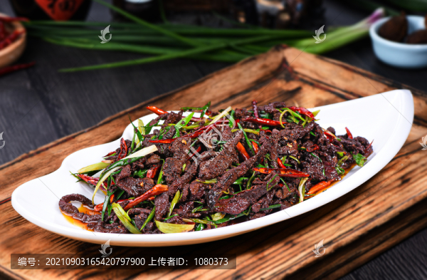 辣炒血腸