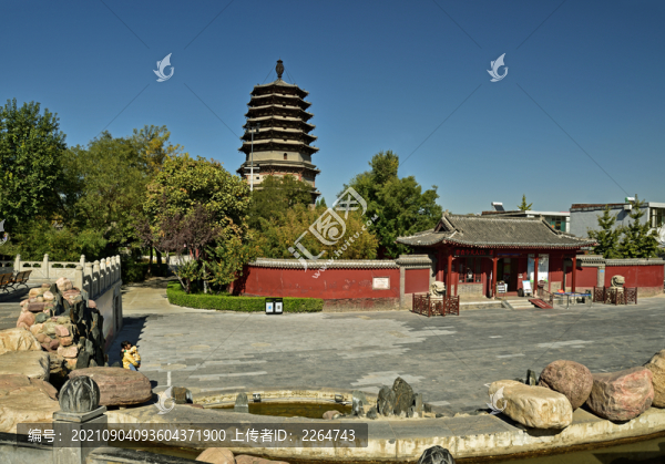 河北省石家莊正定縣天寧寺凌霄塔