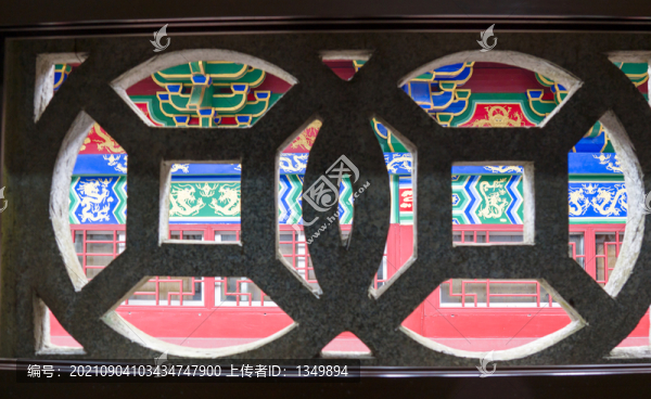 仿古建筑窗花
