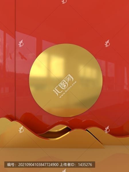 背景圖海報(bào)圖紅色金色素材