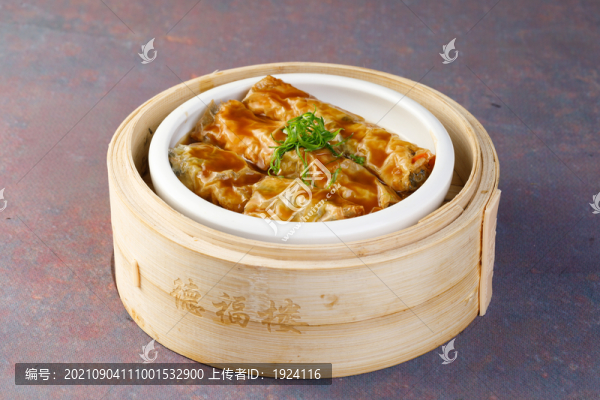 鮑汁腐皮卷