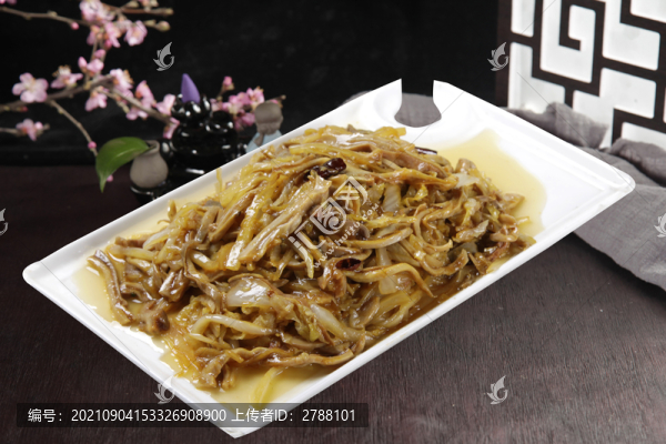 酸菜絲炒肚絲