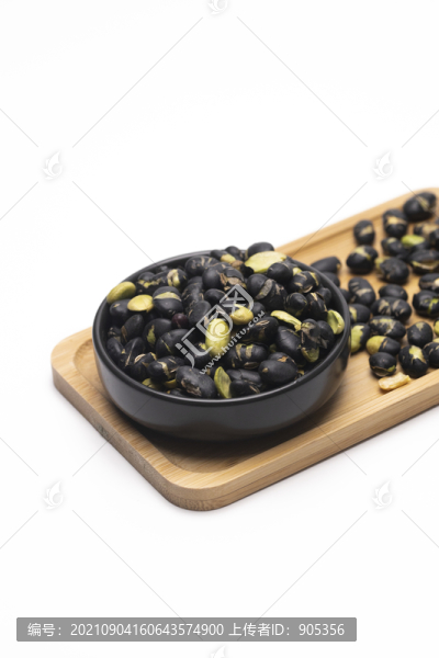 炒熟黑豆