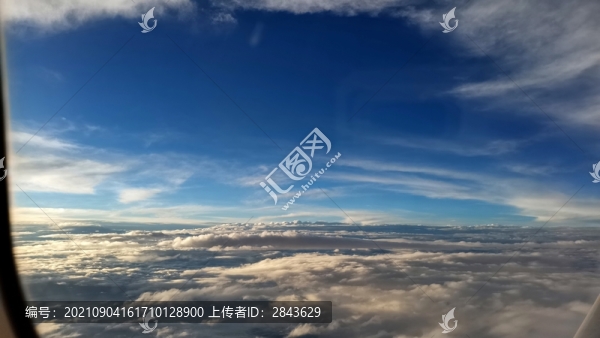 天空的云