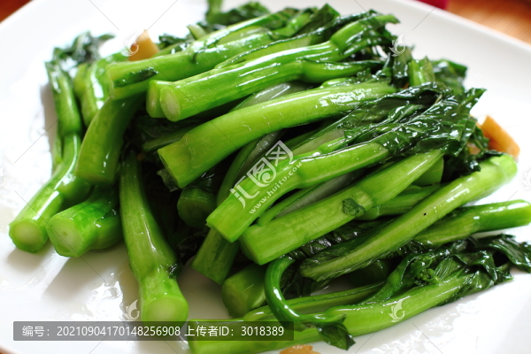 白灼菜心