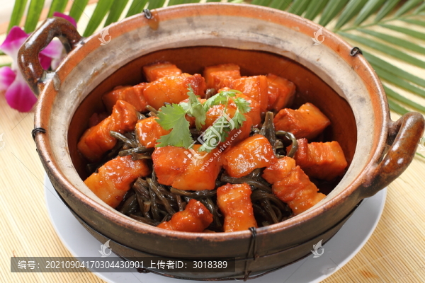 干豆角燜豬肉