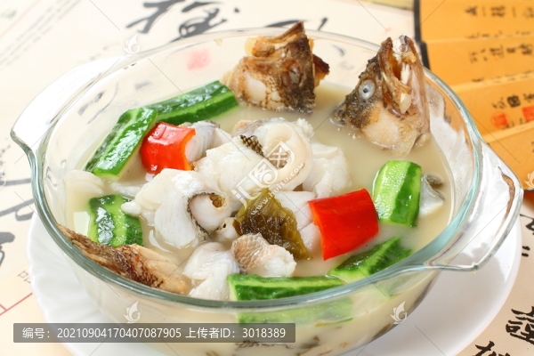 絲瓜浸鱸魚
