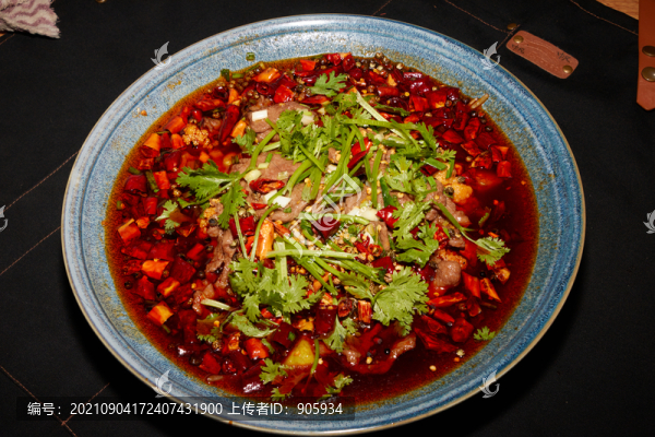 水煮牛肉