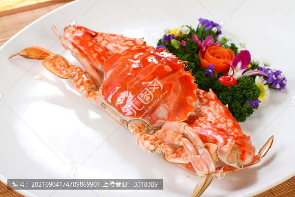 凍花蟹