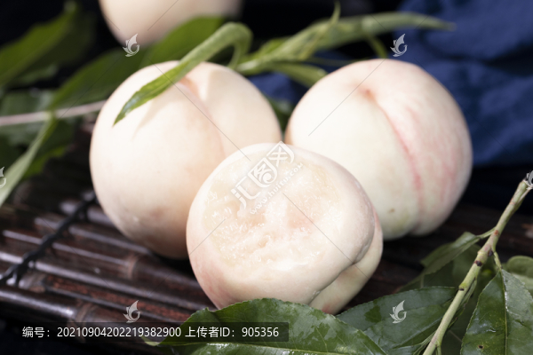 蒙陰白桃