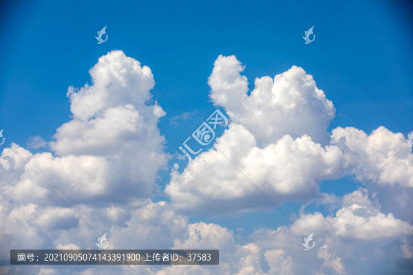 藍天白云