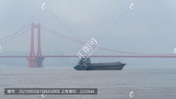 武漢長(zhǎng)江兩岸的風(fēng)光