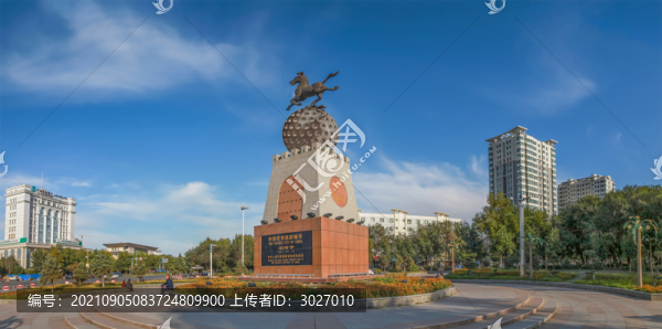 石河子市中國優(yōu)秀旅游城市標(biāo)志