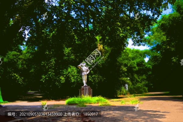 桂林七星公園小號手