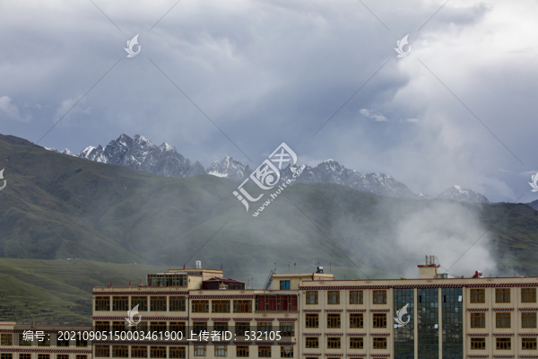 甘孜縣雪山高原風(fēng)景大片