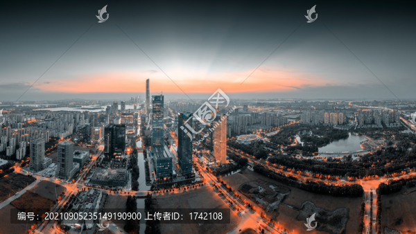 園區(qū)夜景