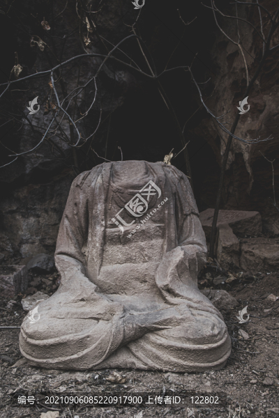 萬(wàn)安禪院石刻雕像