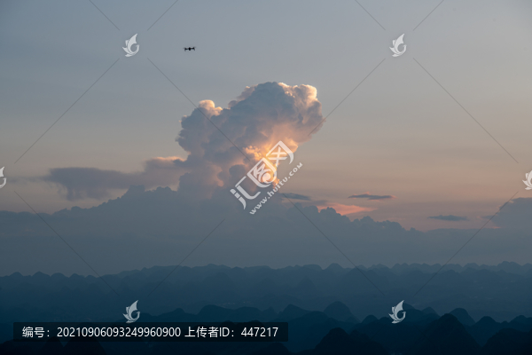 晚霞