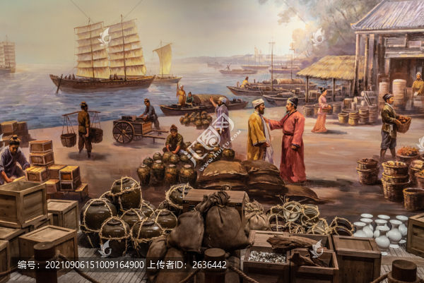 古代港口場(chǎng)景