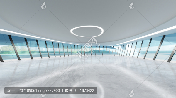 金屬現(xiàn)代風(fēng)建筑場景裝修室內(nèi)圖