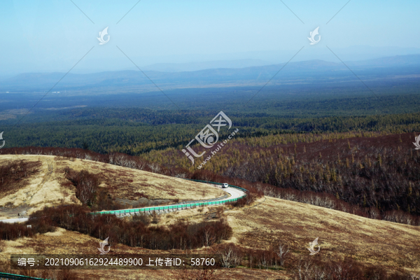 長(zhǎng)白山火山地貌風(fēng)光