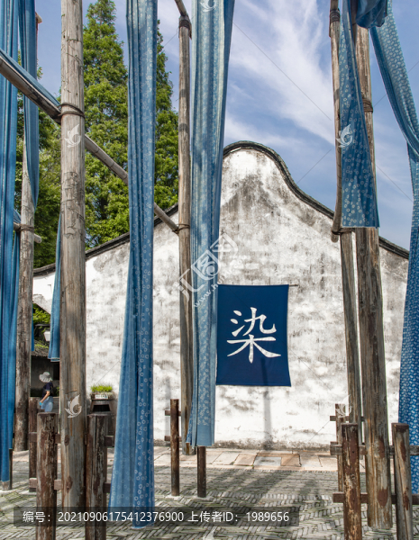 烏鎮(zhèn)藍印花布