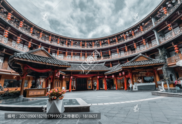 洛帶古鎮(zhèn)客家土樓