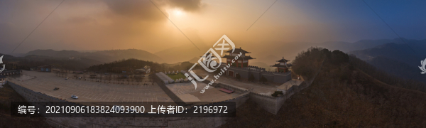 寬幅濟南章丘遠方房車宿營地全景
