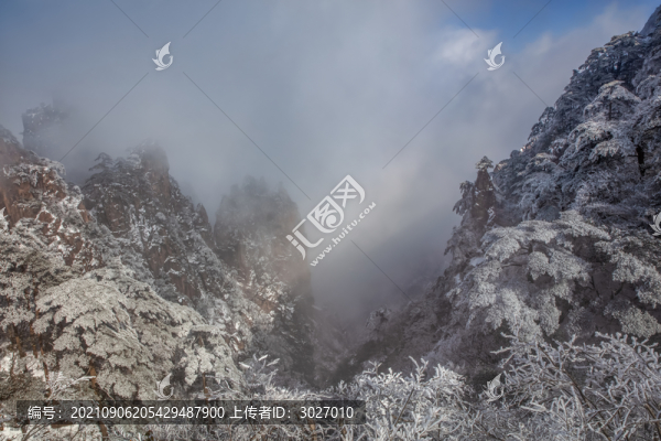 黃山夢(mèng)筆生花筆架峰