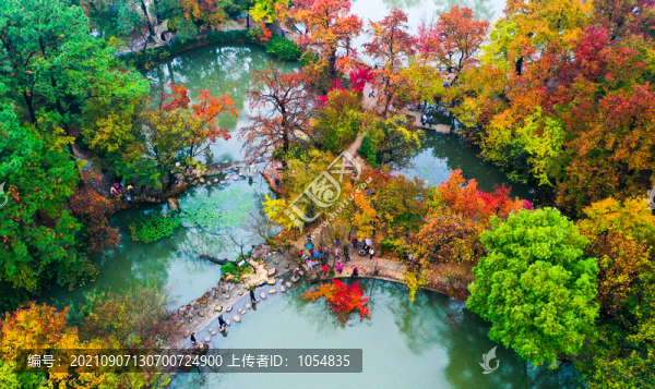蘇州天平山紅葉