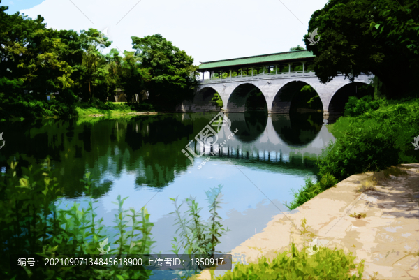 桂林七星公園花橋