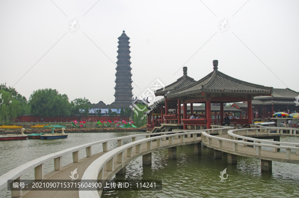 河南開封鐵塔公園