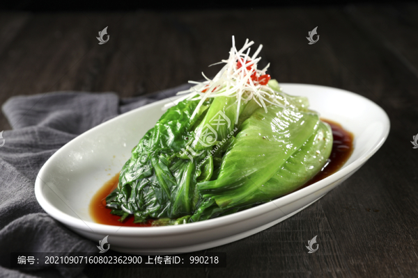 白灼羅馬生菜
