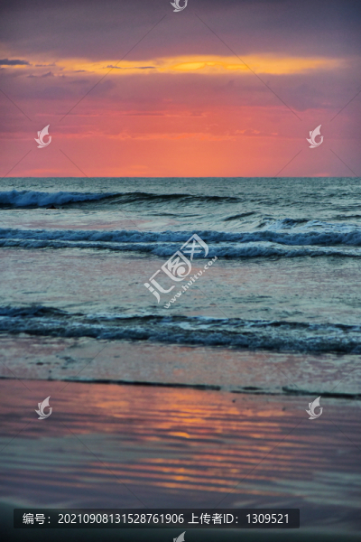 海景晚霞