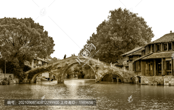 江南水鄉(xiāng)桐鄉(xiāng)烏鎮(zhèn)老照片