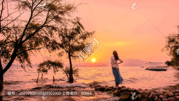 看夕陽