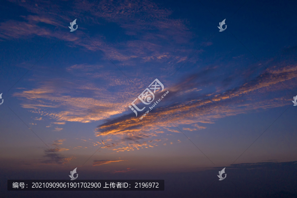 朝霞晚霞素材