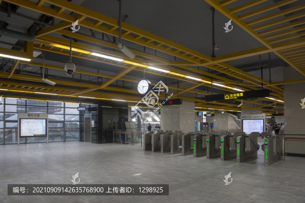 地鐵站內(nèi)部空間