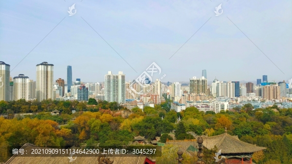 五泉山看蘭州
